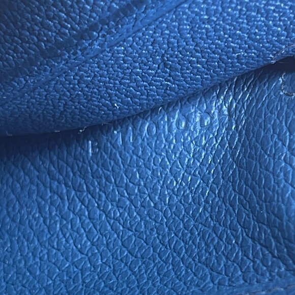 Brand New Hermes Kelly To Go Wallet Bag - Blue de Prusse / GHW - Picture 8 of 14